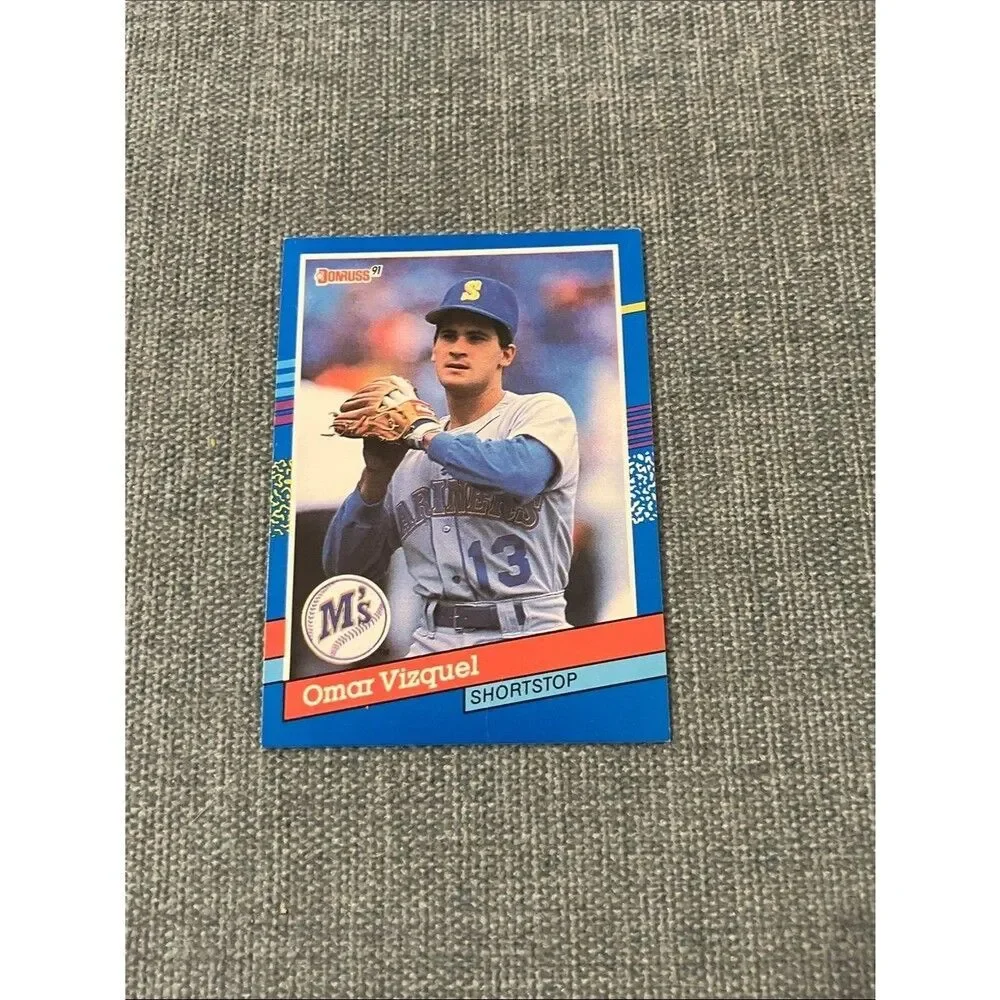 1991 Donruss Seattle Mariners Baseball Card Trading Card